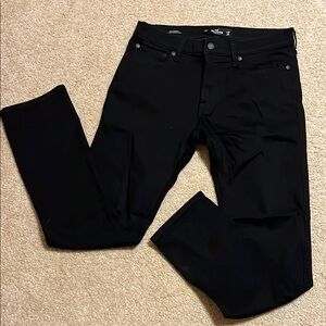 Hollister Men's Black Jeans
